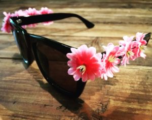 DIY-Flower-Sonnenbrille
