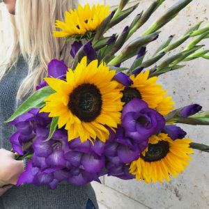 Gladiolen & Sonnenblumen