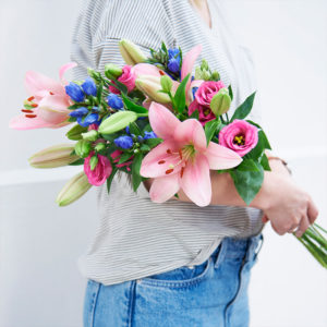 Lilien, Eustoma & Enzian